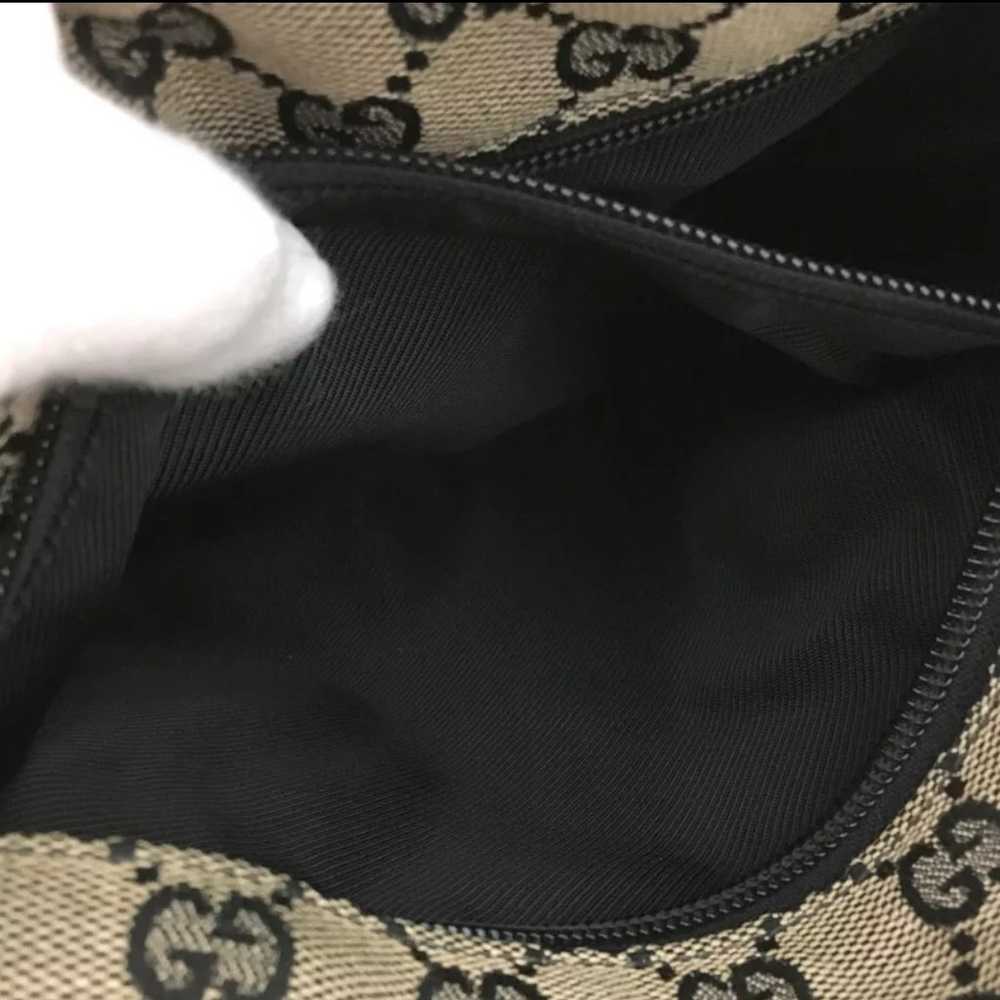 Gucci GG Canvas & Leather Tote - image 8