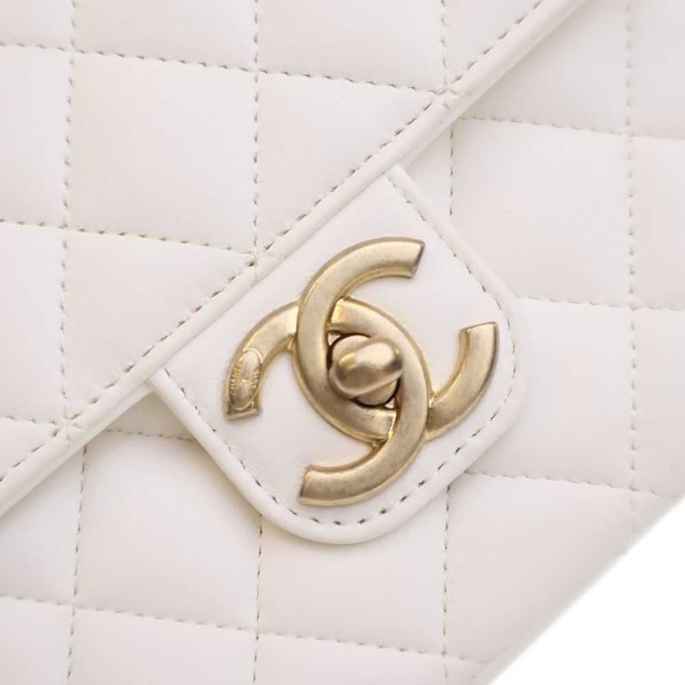 Chanel Chanel Mini Square Classic Lambskin Casino… - image 7