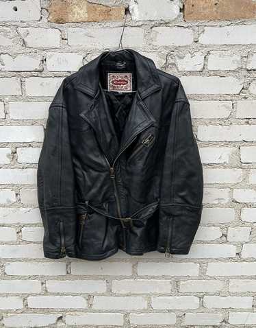 Genuine Leather × Leather Jacket × Vintage Genuine