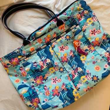 RARE LeSportSac Disney Its a Small World Tahitian… - image 1