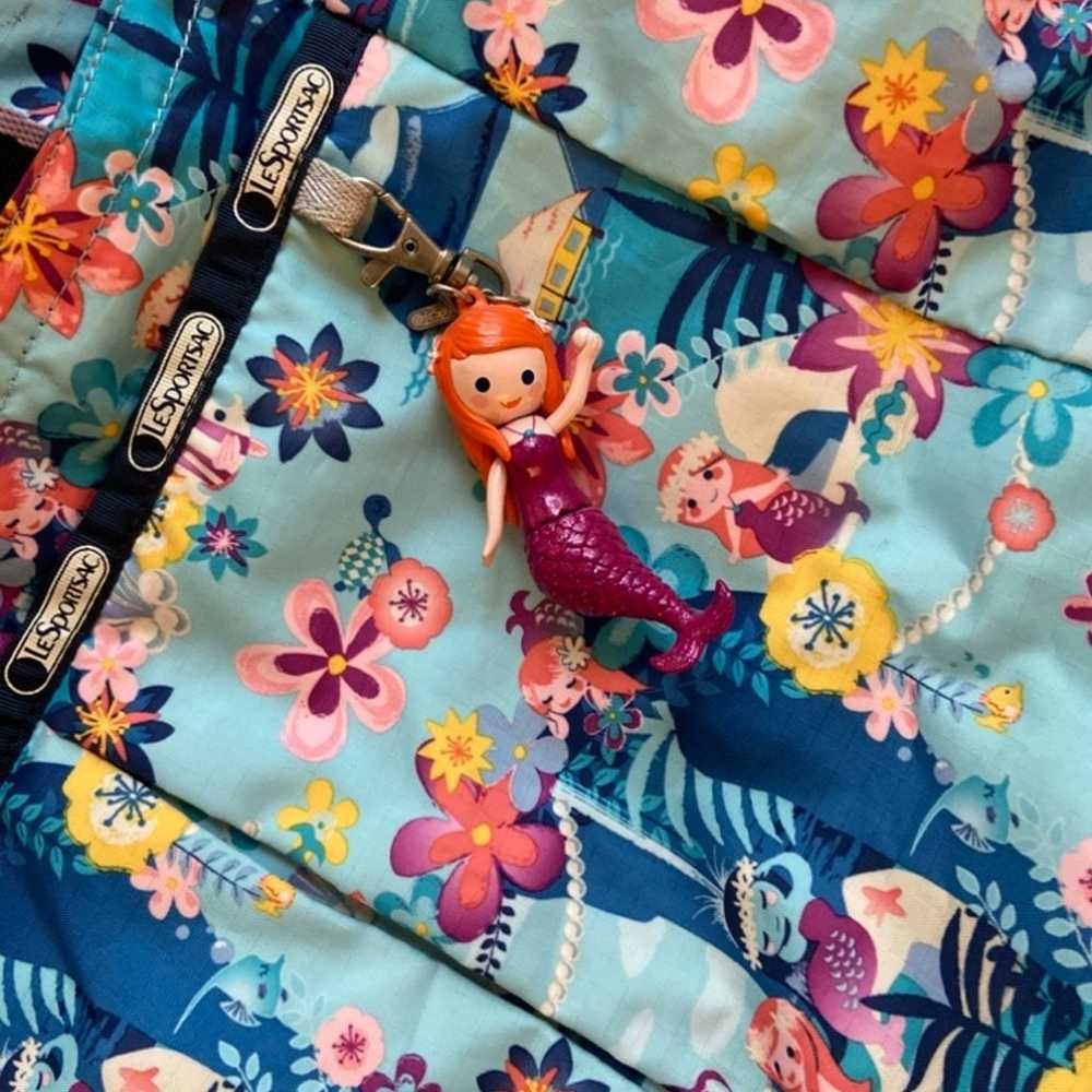 RARE LeSportSac Disney Its a Small World Tahitian… - image 3