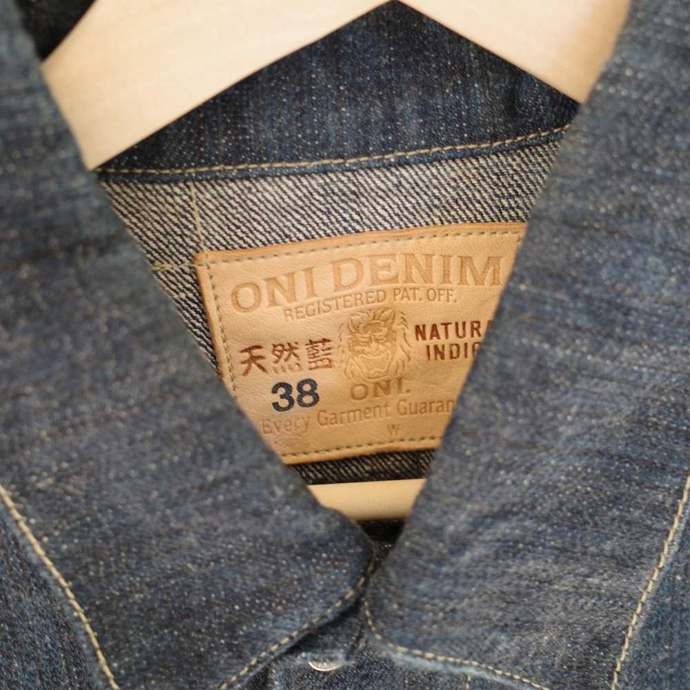 Oni Oni 02527P 16oz Natural Indigo Selvedge Denim… - image 3