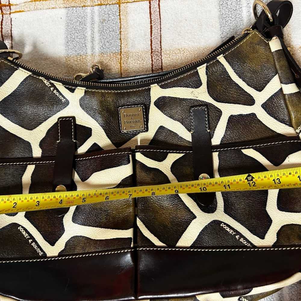 Dooney and Bourke Vintage Y2K Giraffe Animal Prin… - image 10