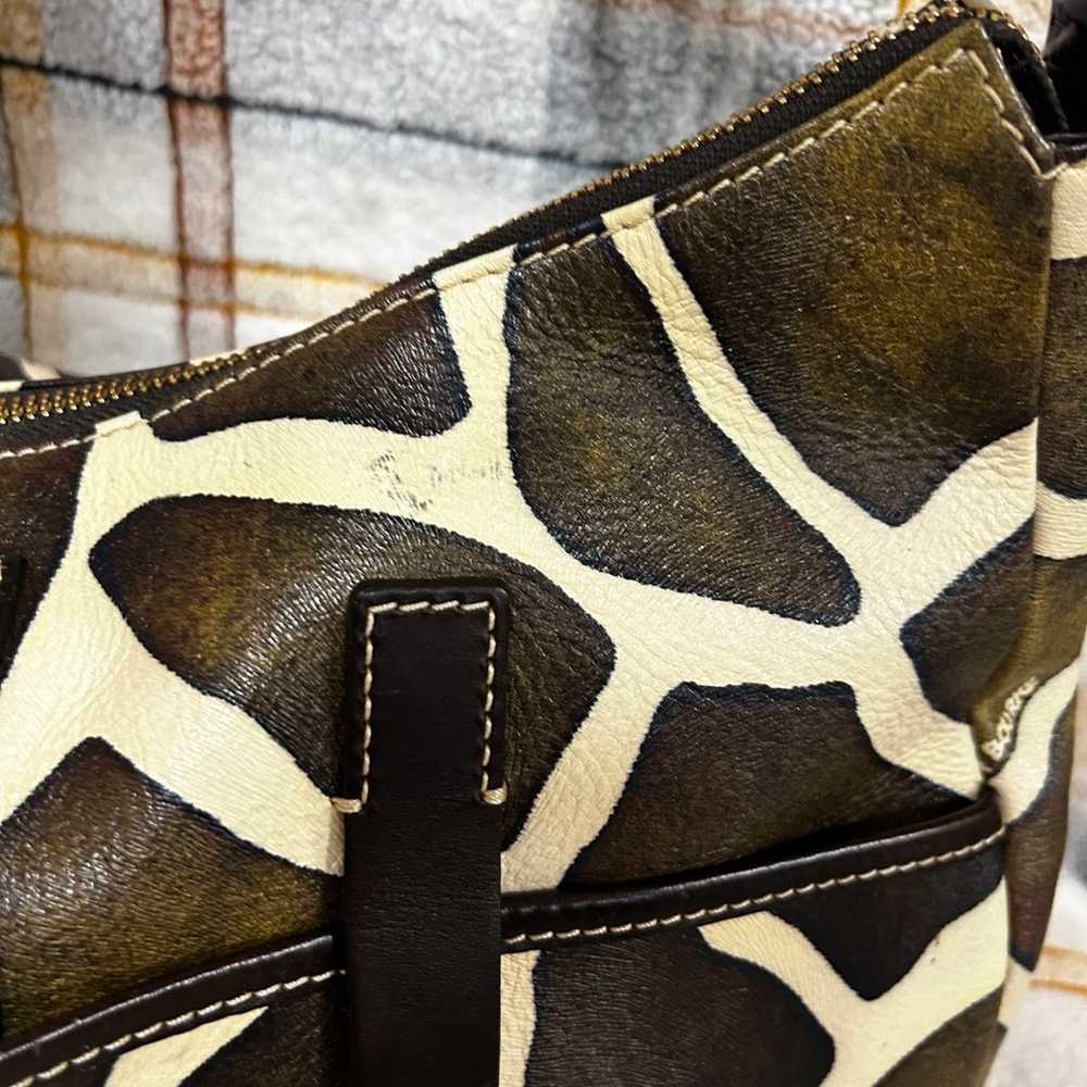 Dooney and Bourke Vintage Y2K Giraffe Animal Prin… - image 3