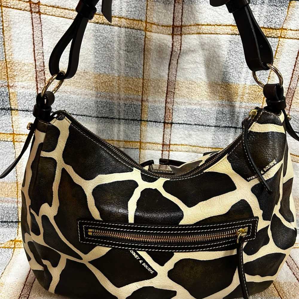 Dooney and Bourke Vintage Y2K Giraffe Animal Prin… - image 4