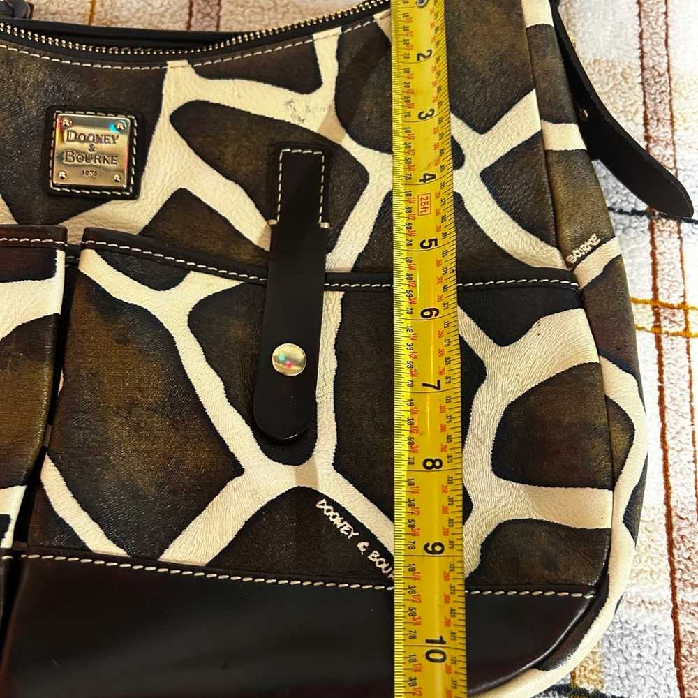 Dooney and Bourke Vintage Y2K Giraffe Animal Prin… - image 9