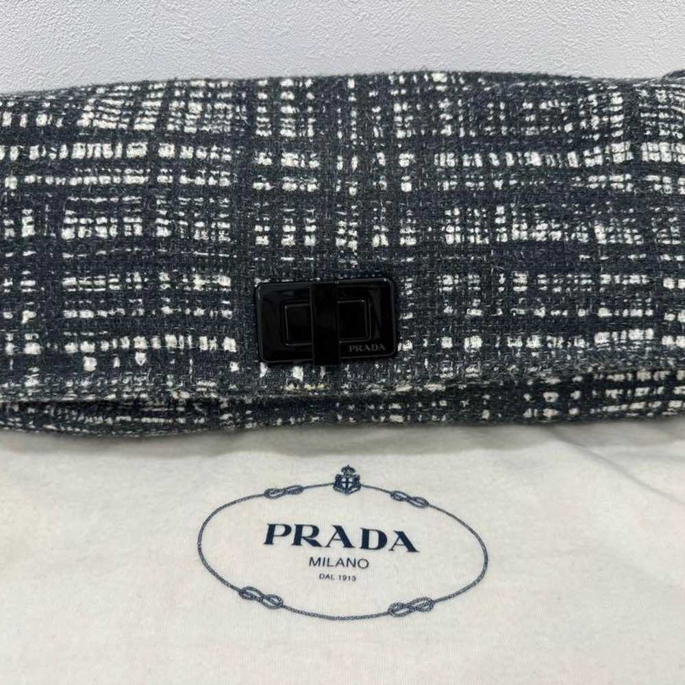 PRADA Tweed Second Bag - image 4