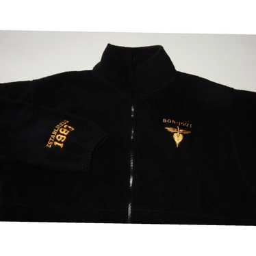 Vintage Bon Jovi Official Licensed Fleece Jacket f