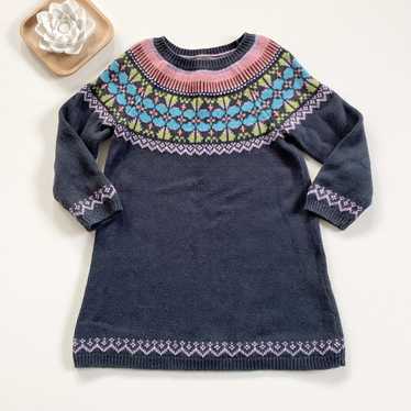 Tea Collection Fair Isle Sweater Dress - image 1