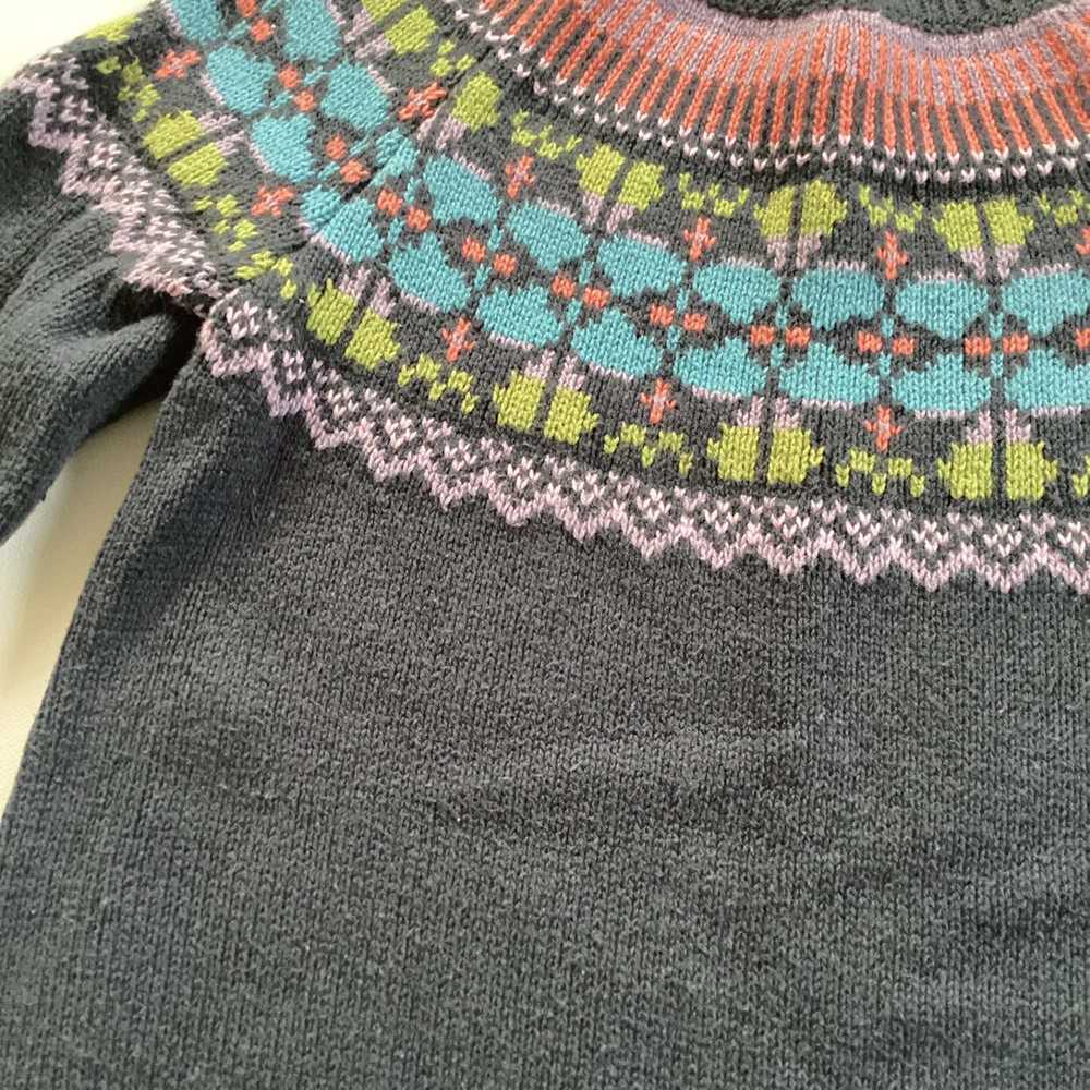 Tea Collection Fair Isle Sweater Dress - image 3