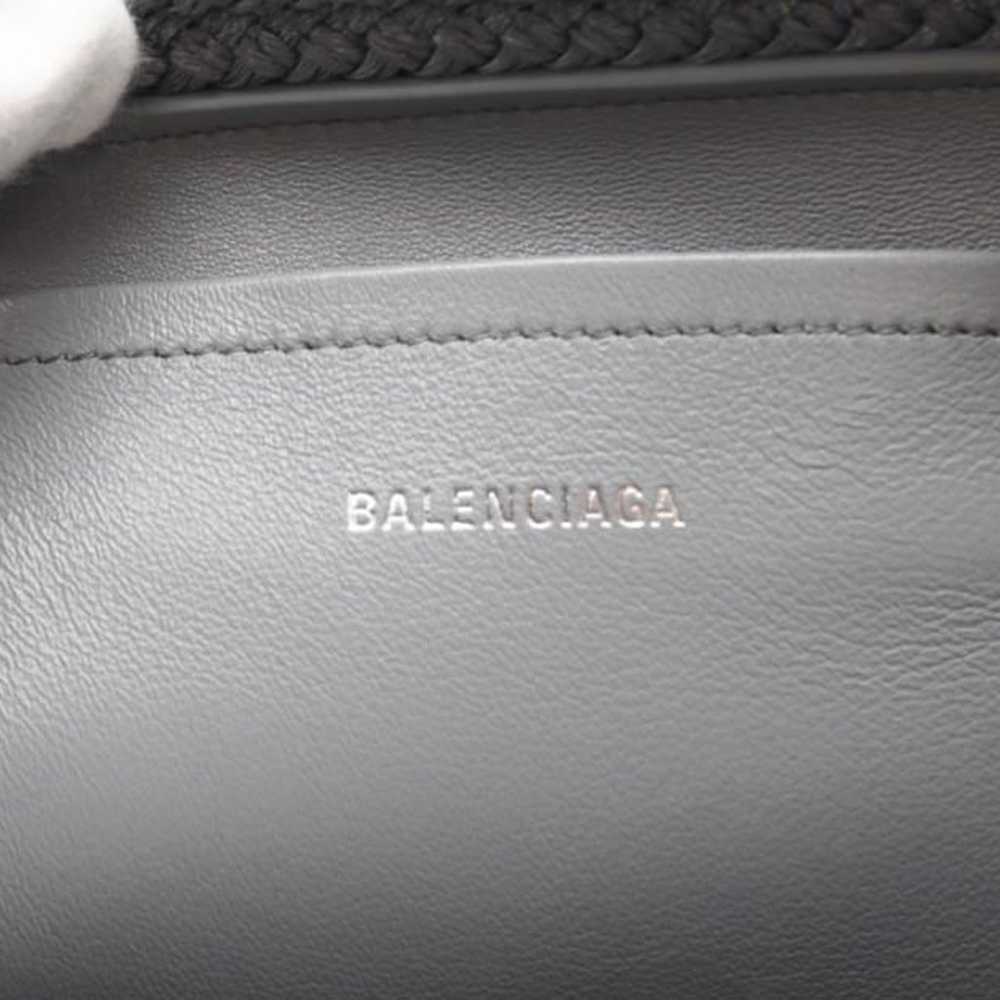 BALENCIAGA 2WAY Bag Ibiza Basket Tote Bag Gray - image 10