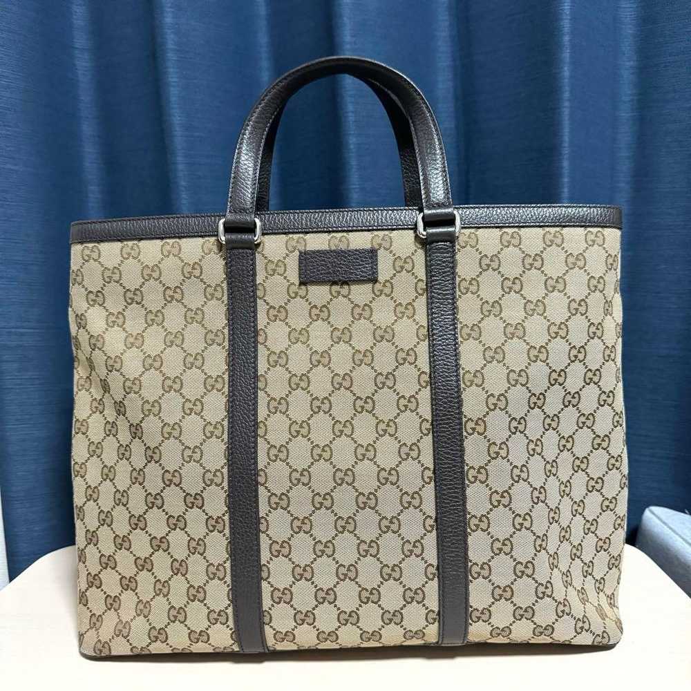 GUCCI GG Canvas Handbag - image 1