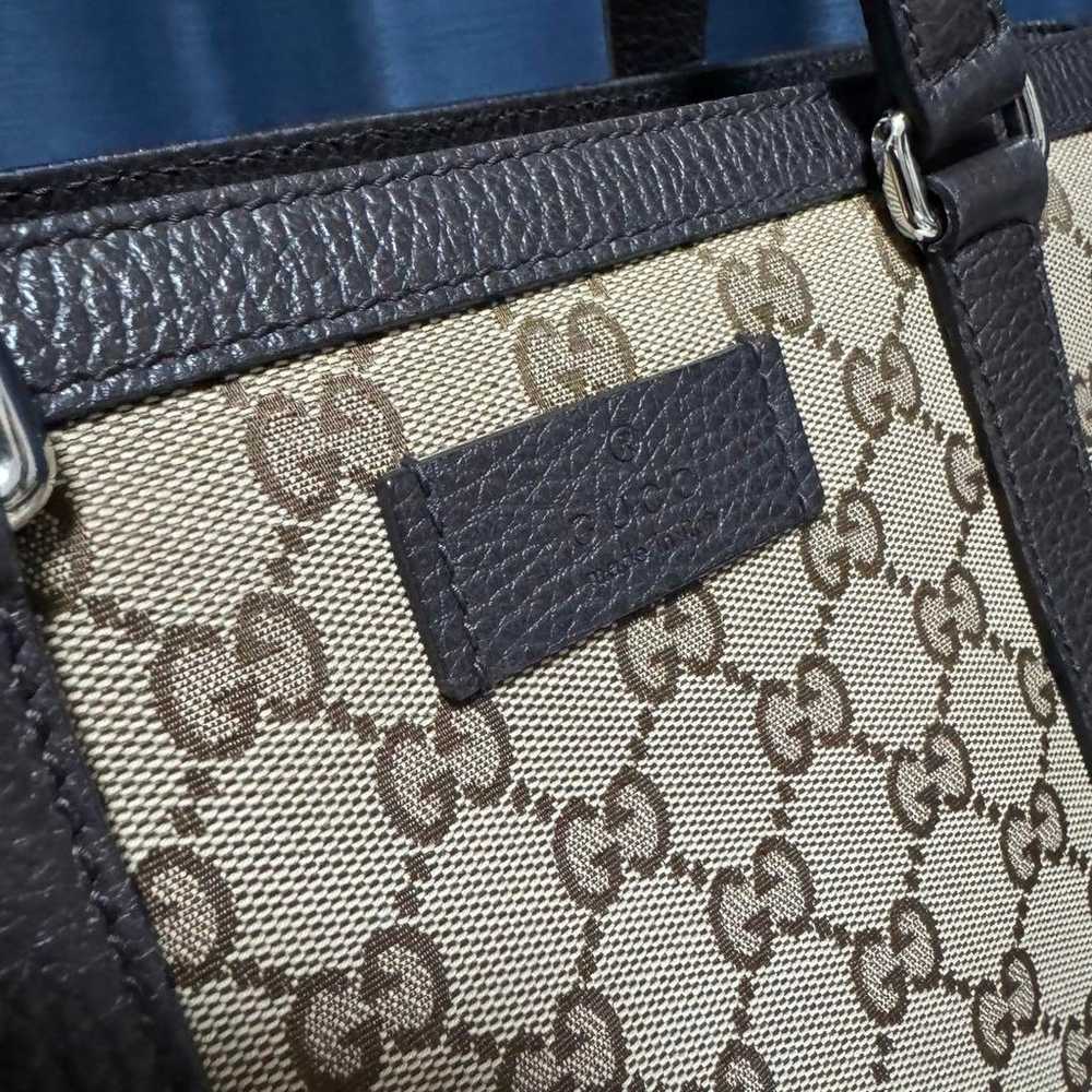 GUCCI GG Canvas Handbag - image 6