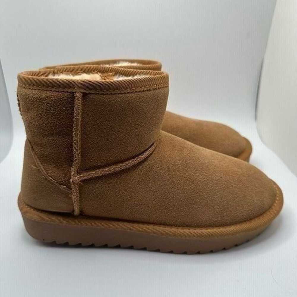 CUSHIONAIRE Cozy Boot 5 CHESTNUT - image 1