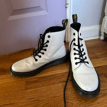 white doc martens