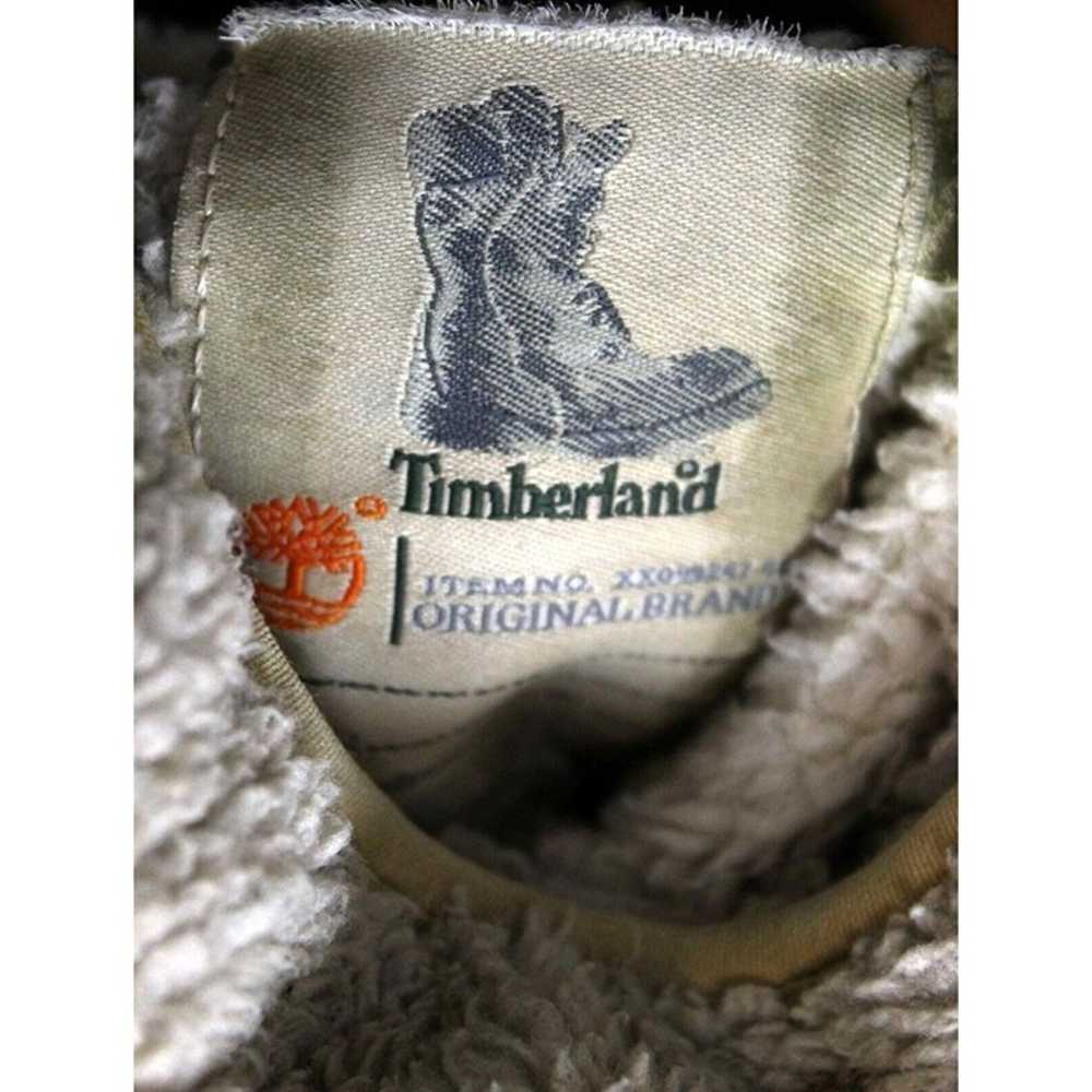 Timberland Leather Sherpa Slip on with Laces Wome… - image 10