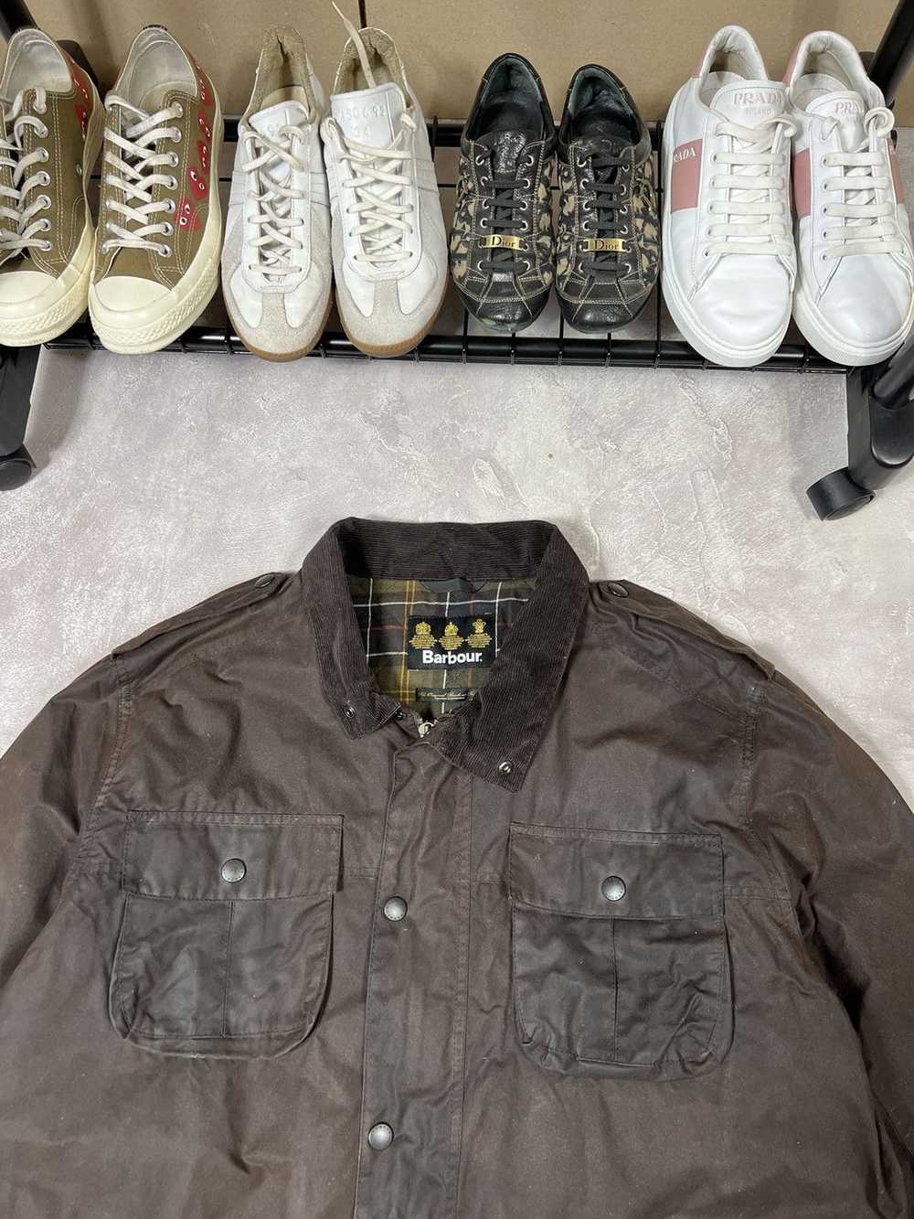 Barbour × Streetwear × Vintage Vintage Barbour Wa… - image 3