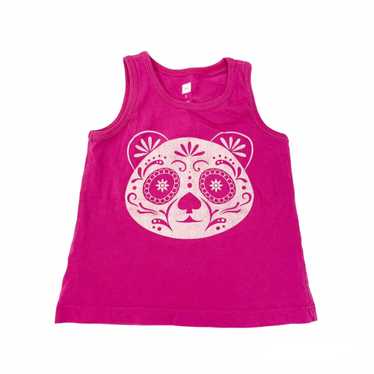 Tea Collection Tea USA Sugar Skull Panda Tank Top - image 1