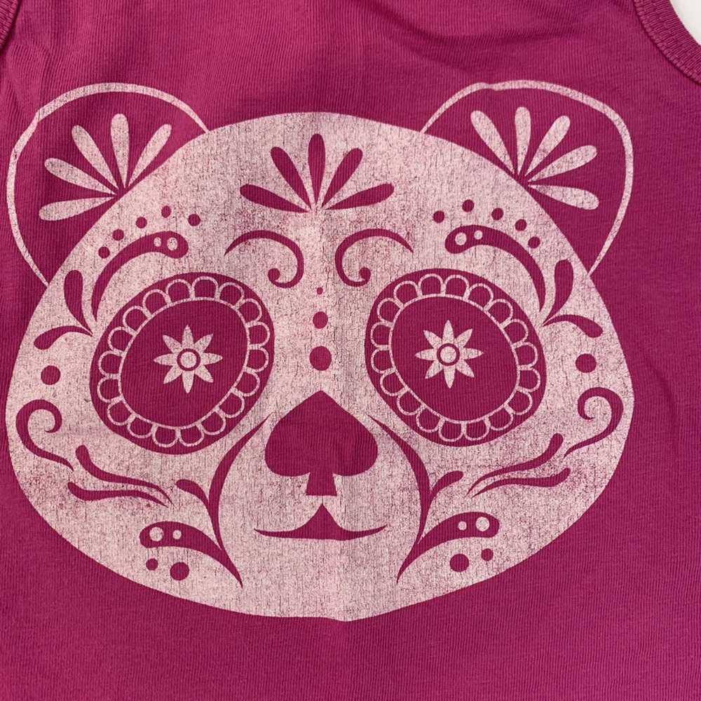 Tea Collection Tea USA Sugar Skull Panda Tank Top - image 3