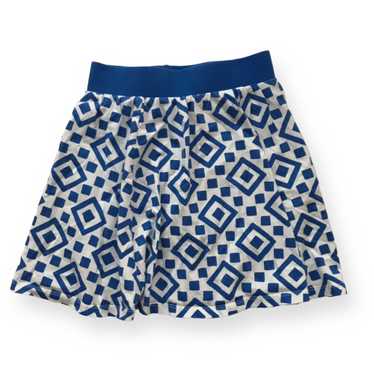 Tea Collection Blue & White Print Skort - image 1