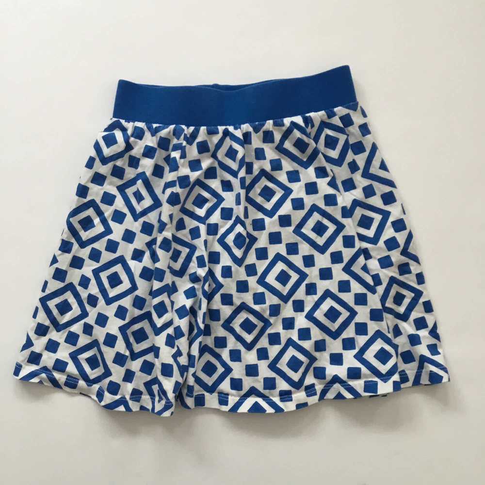 Tea Collection Blue & White Print Skort - image 2