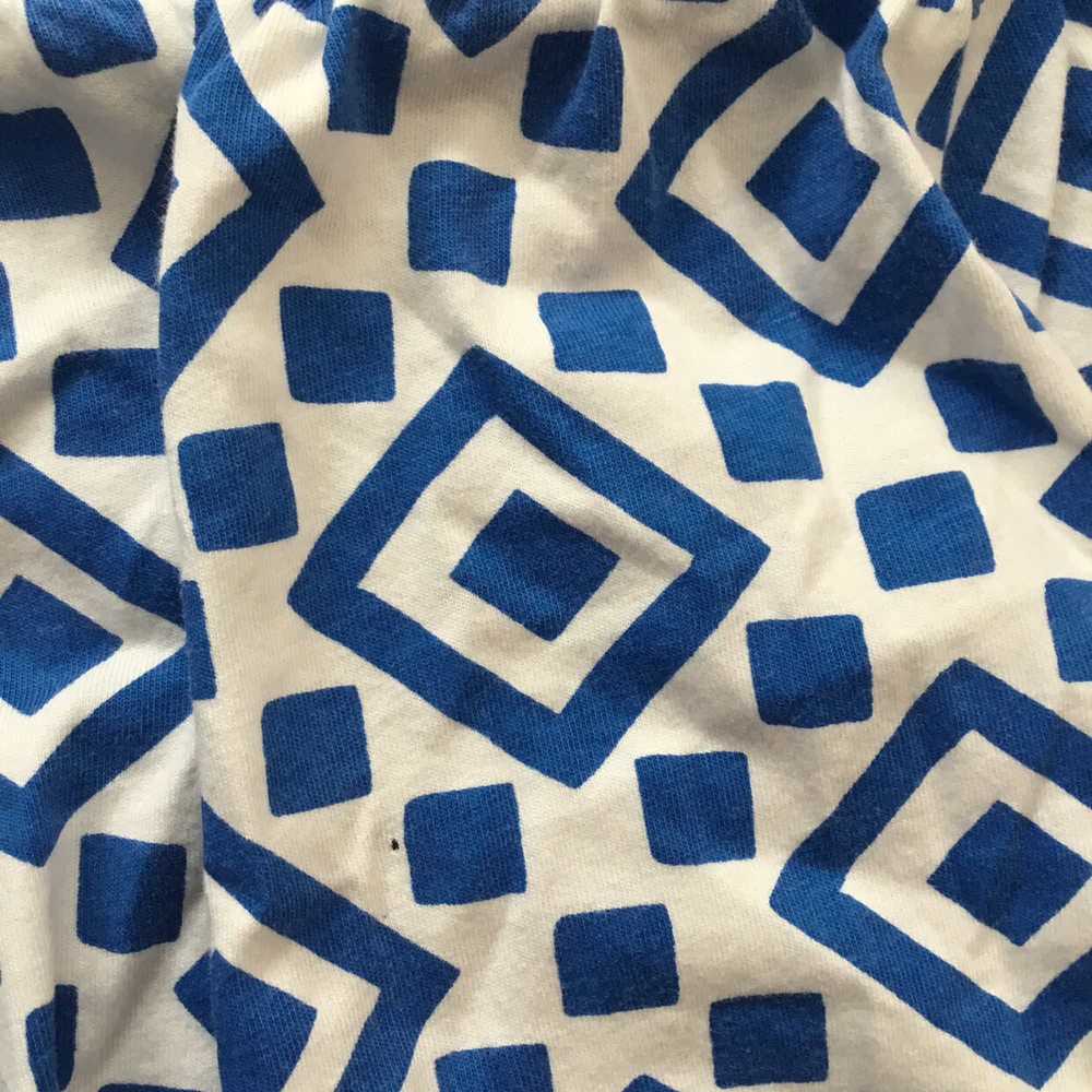 Tea Collection Blue & White Print Skort - image 3