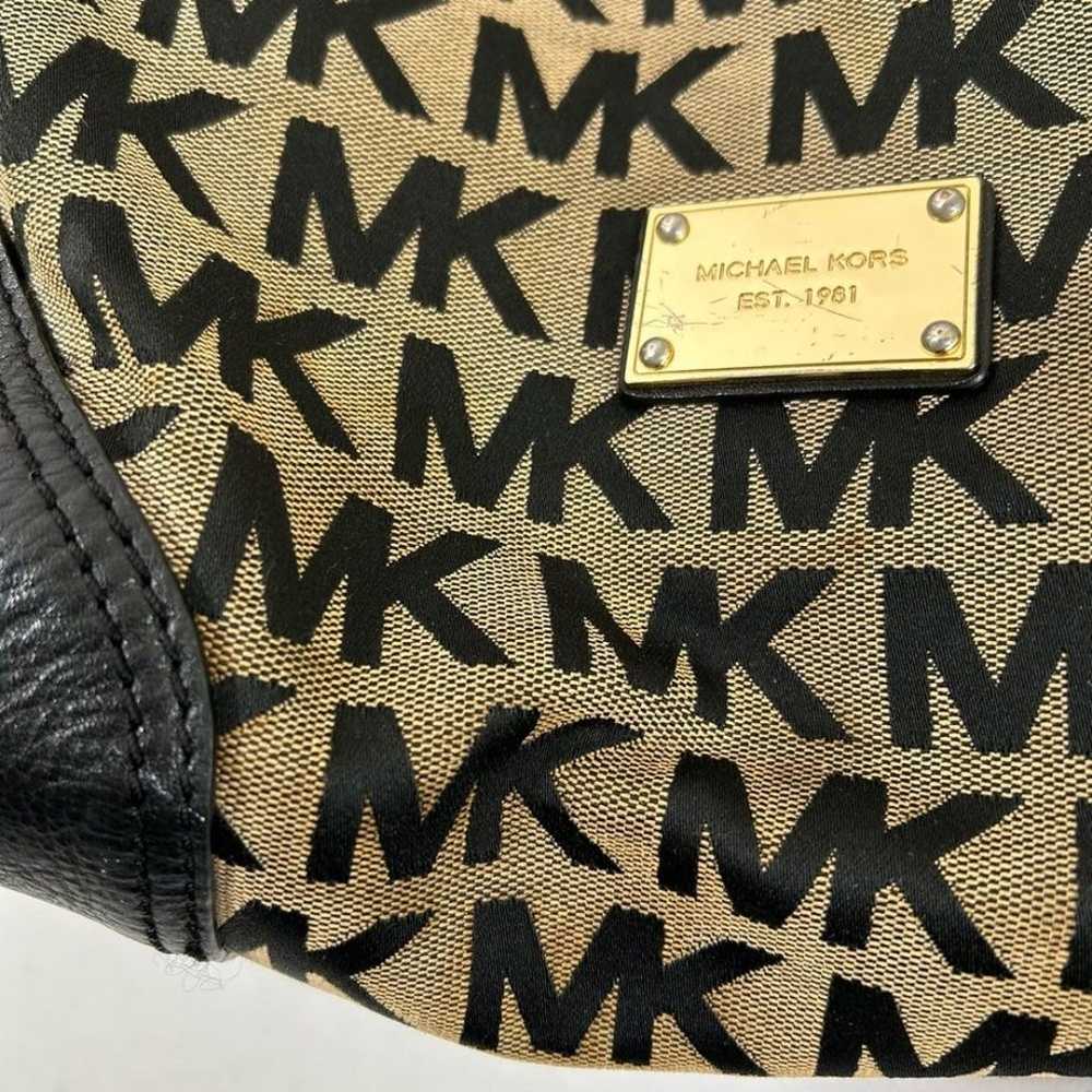 Michael Kors Millbrook Signature Hobo Bag Black L… - image 7