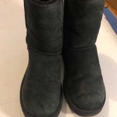 UGG Australia Black Leather Boots