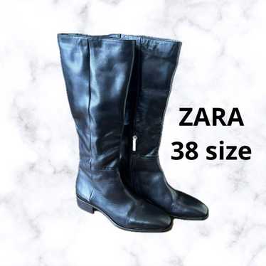 ZARA Long Boots Black 38