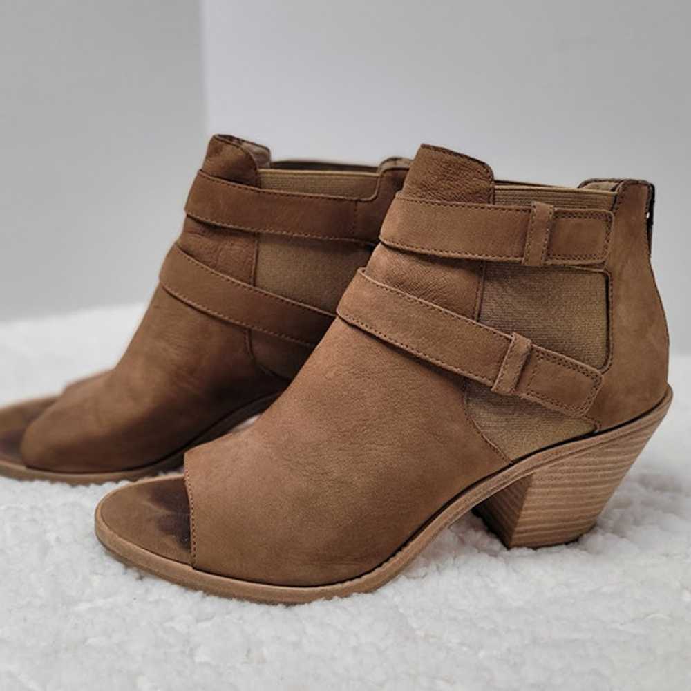 Eileen Fisher Vero Cuoio List Bootie Size 9.5 - image 4