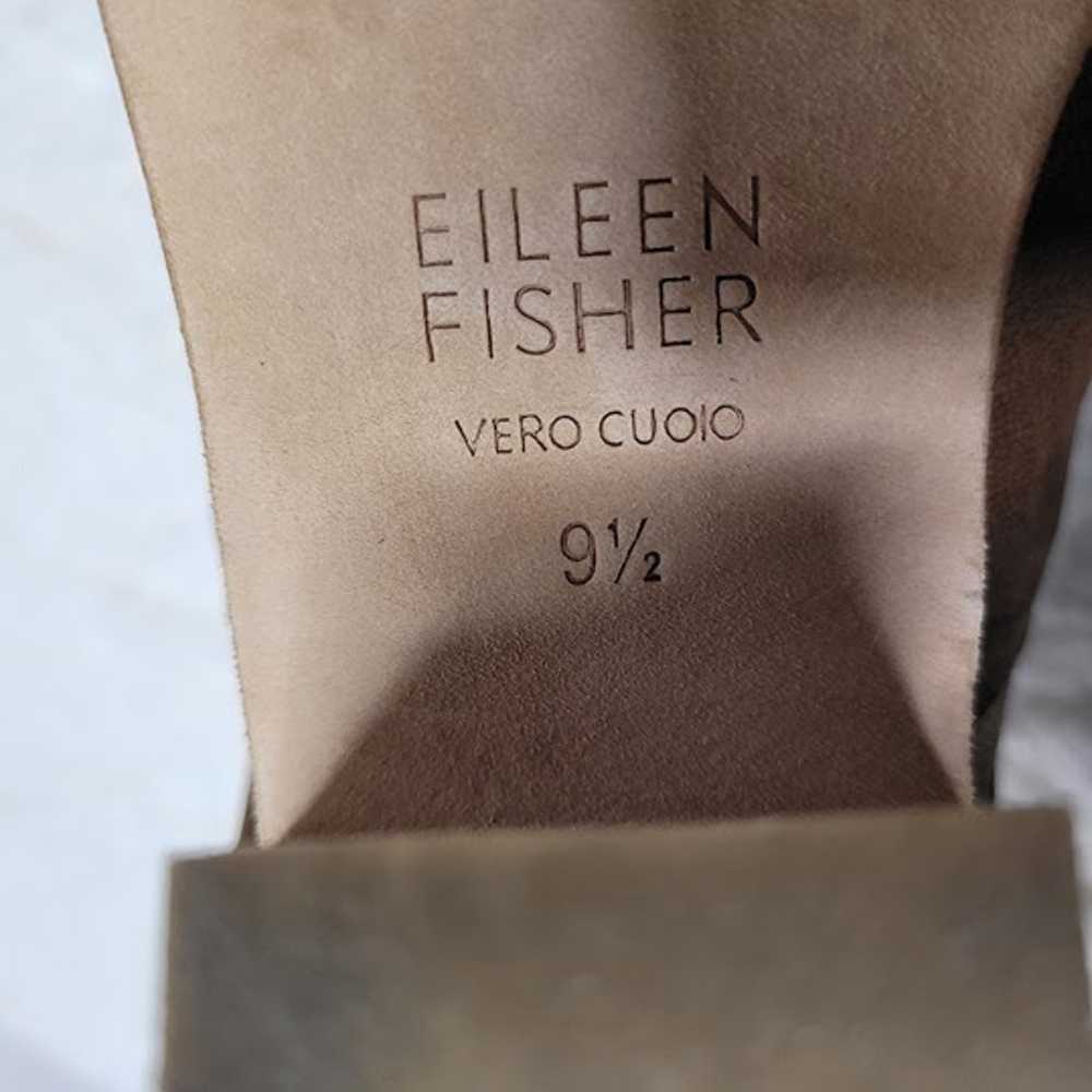 Eileen Fisher Vero Cuoio List Bootie Size 9.5 - image 9