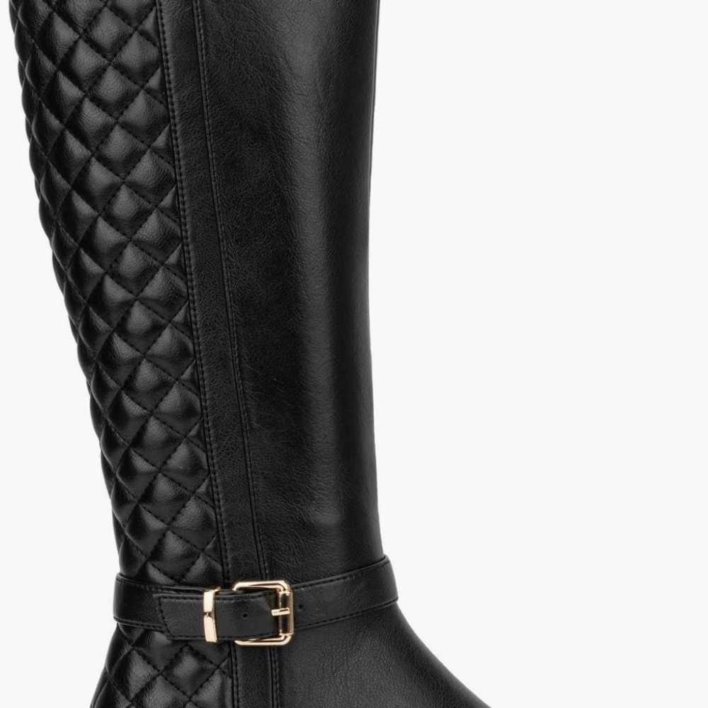 NEW YORK AND COMPANY Enola Quilted Riding Boot - image 2