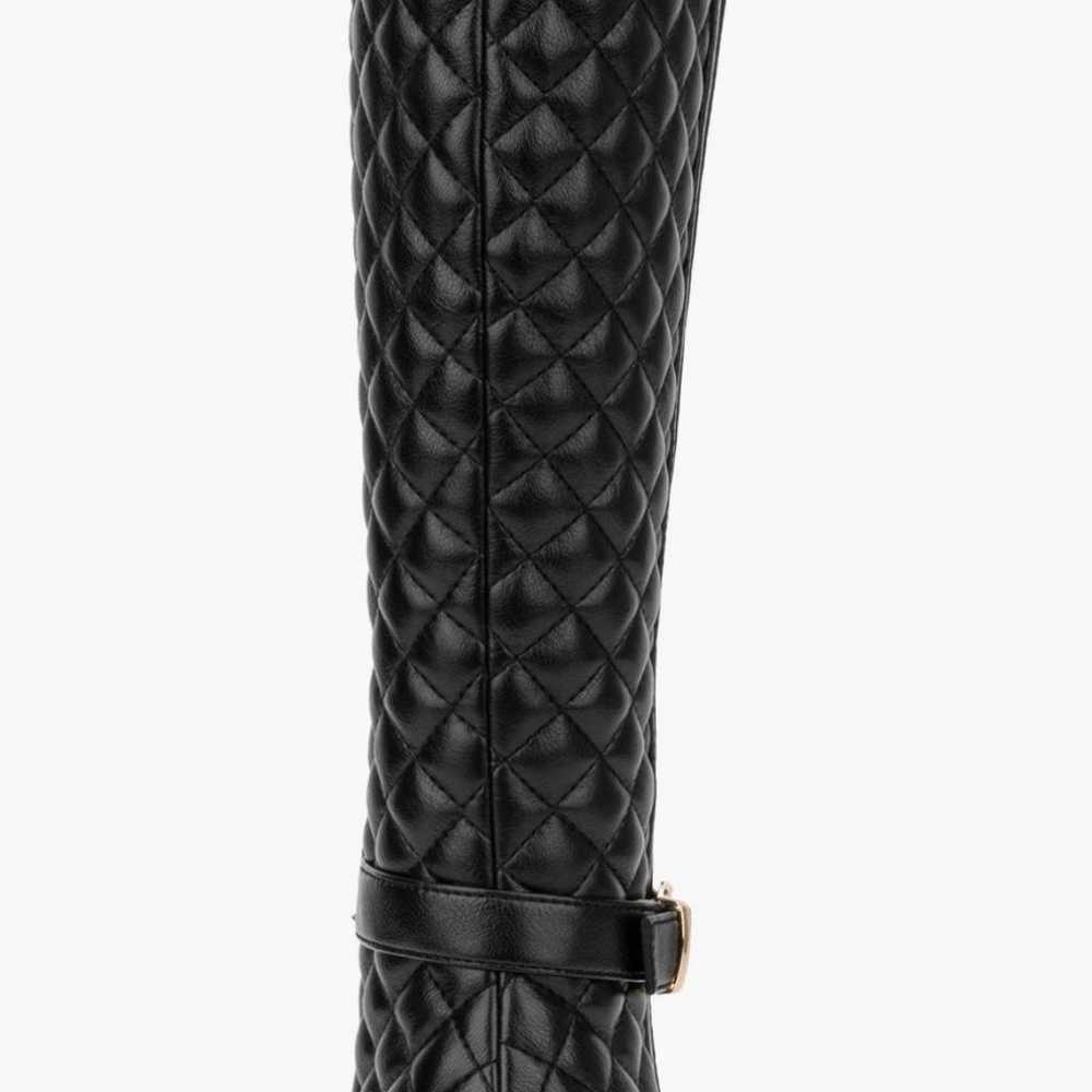 NEW YORK AND COMPANY Enola Quilted Riding Boot - image 4