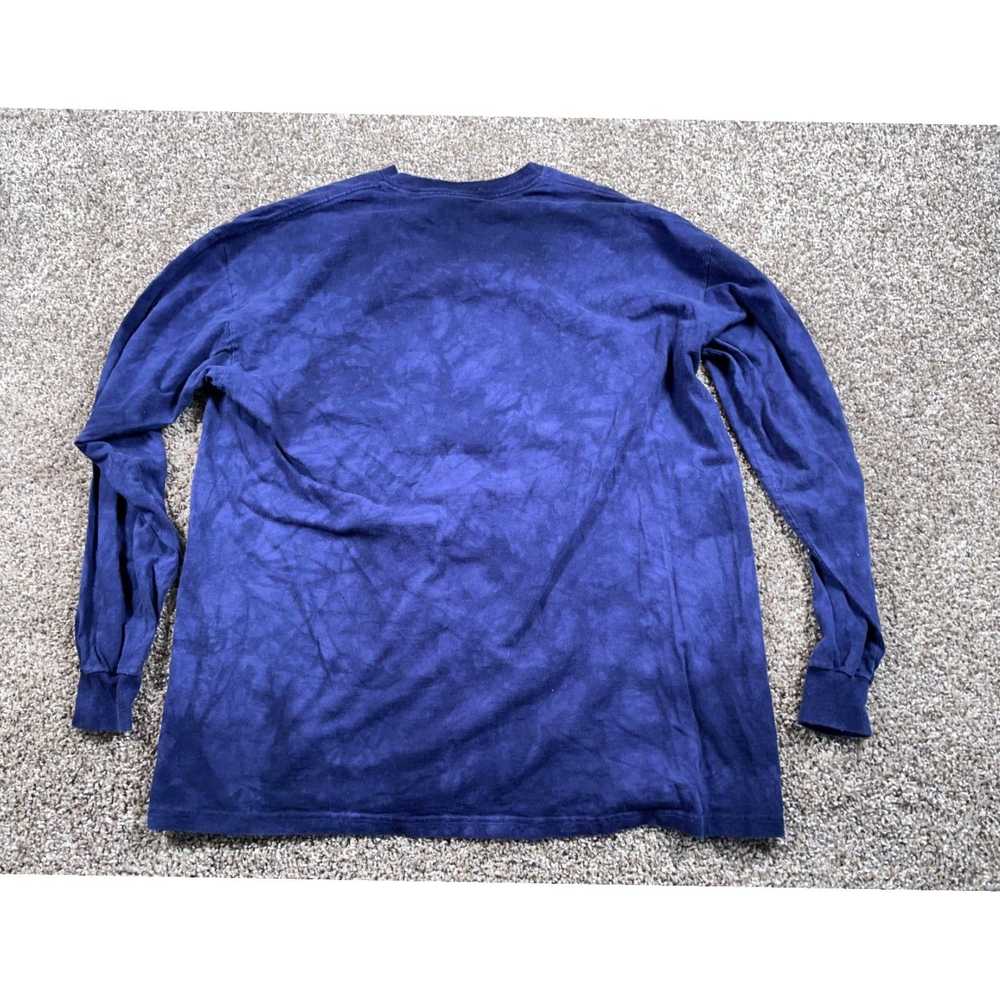 The Mountain Retro Blue Tie Dye Long Sleeve Adult… - image 3