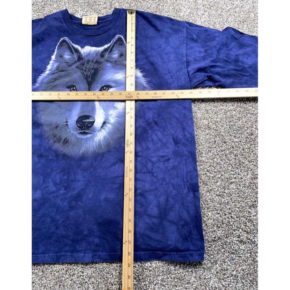 The Mountain Retro Blue Tie Dye Long Sleeve Adult… - image 5