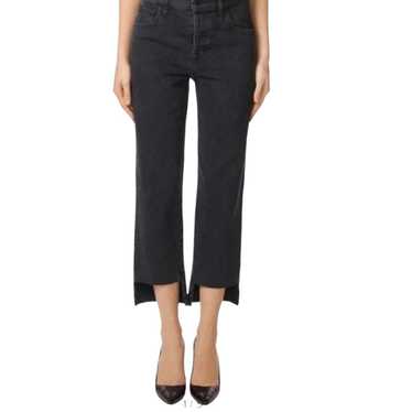 J Brand J Brand Wynne Overthrow High-Rise Crop St… - image 1