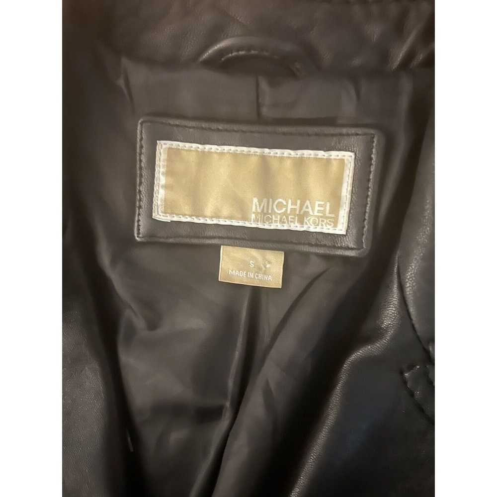 Michael Kors Michael Kors Genuine Leather Moto Bi… - image 2