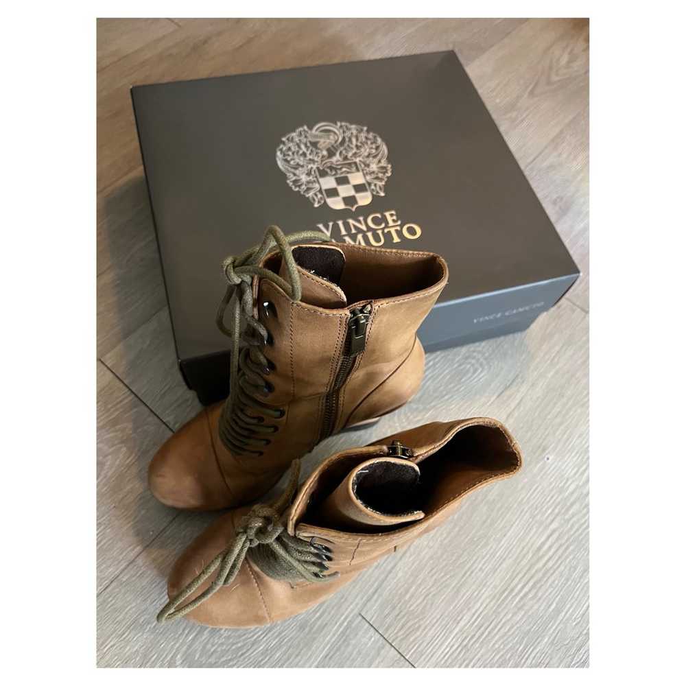 Vince Camuto Tan Ankle Boots Size 6M - image 3