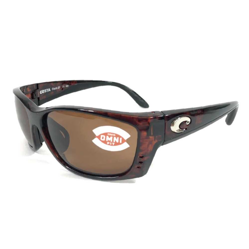 Costa Del Mar Tortoise Omni Fit Brown Frames Cost… - image 1