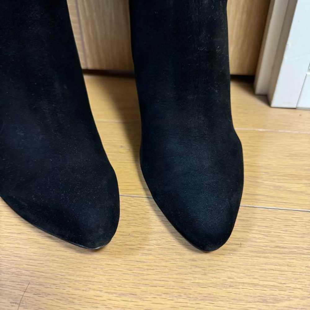 MEDA Black Long Boots Suede 24 cm - image 5