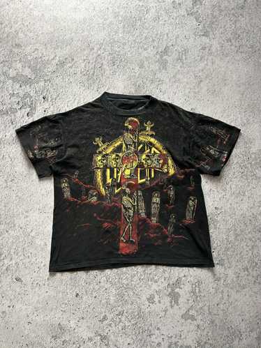 Band Tees × Slayer × Vintage Vintage 1991 Slayer … - image 1