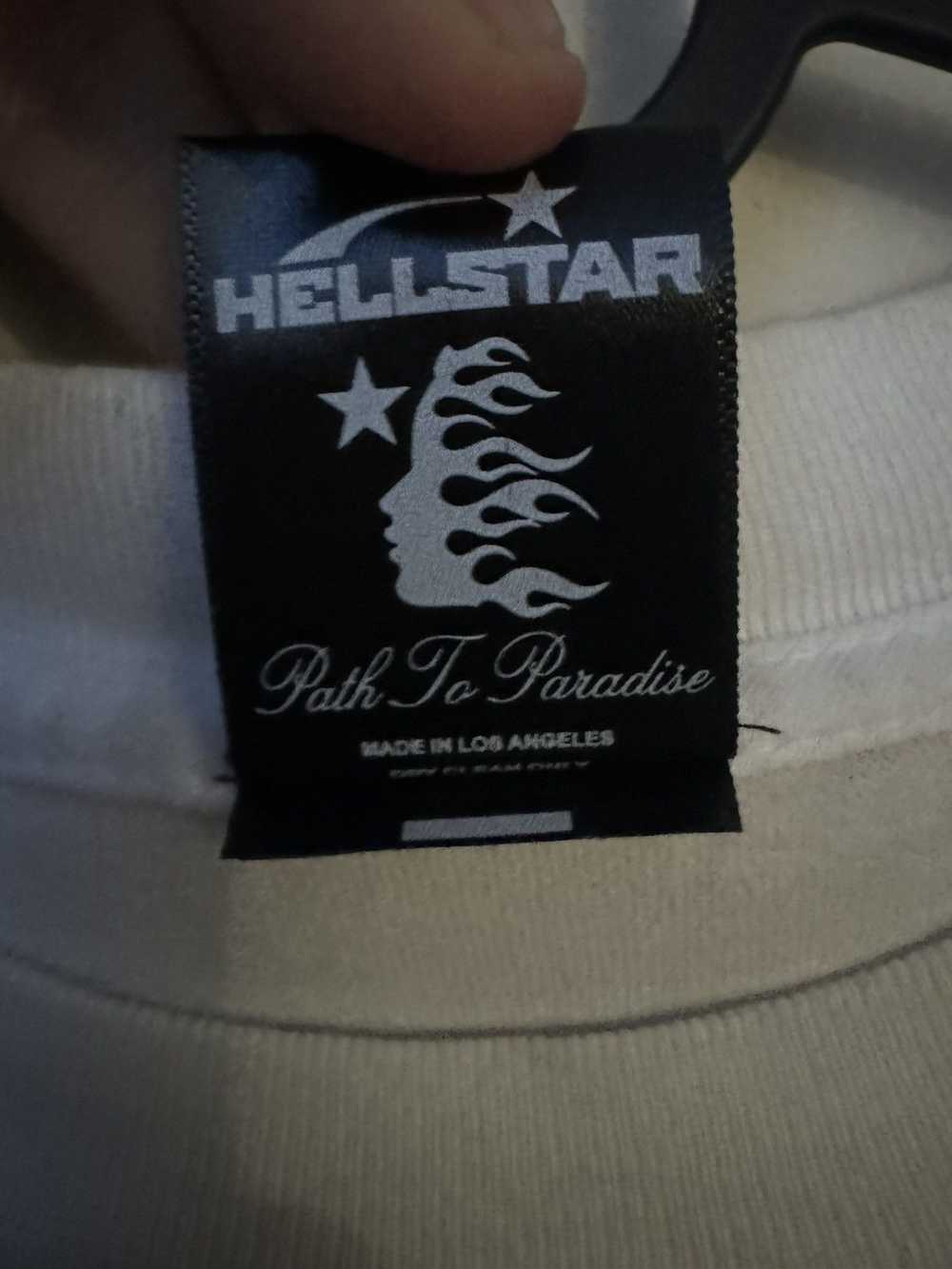 HELLSTAR HELLSTAR Records Longsleeve T Shirt White - image 6