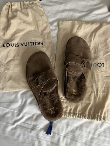 Louis Vuitton Louis Vuitton Brown Tan LV Easy Mule