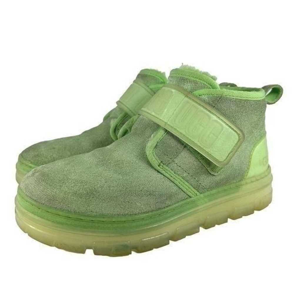 UGG Women's NEUMEL CLEAR GREEN CHUKKA BOOTS US 7 … - image 1