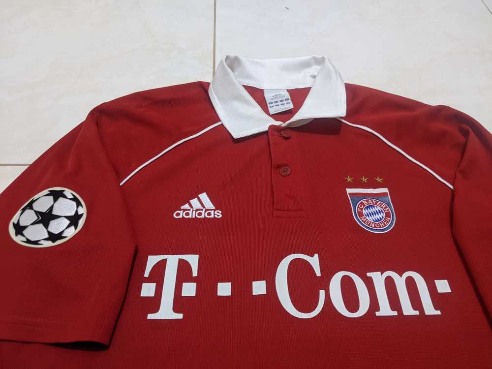 Adidas × Soccer Jersey Bayer Munchen 2005-06 home… - image 4