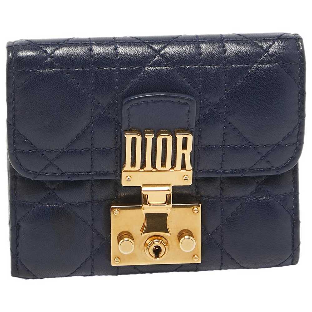 Dior Leather wallet - image 1