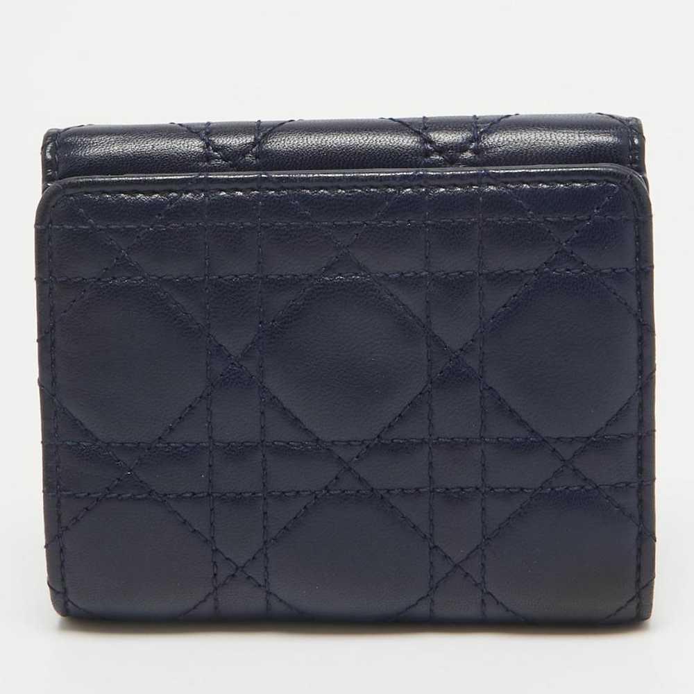 Dior Leather wallet - image 5