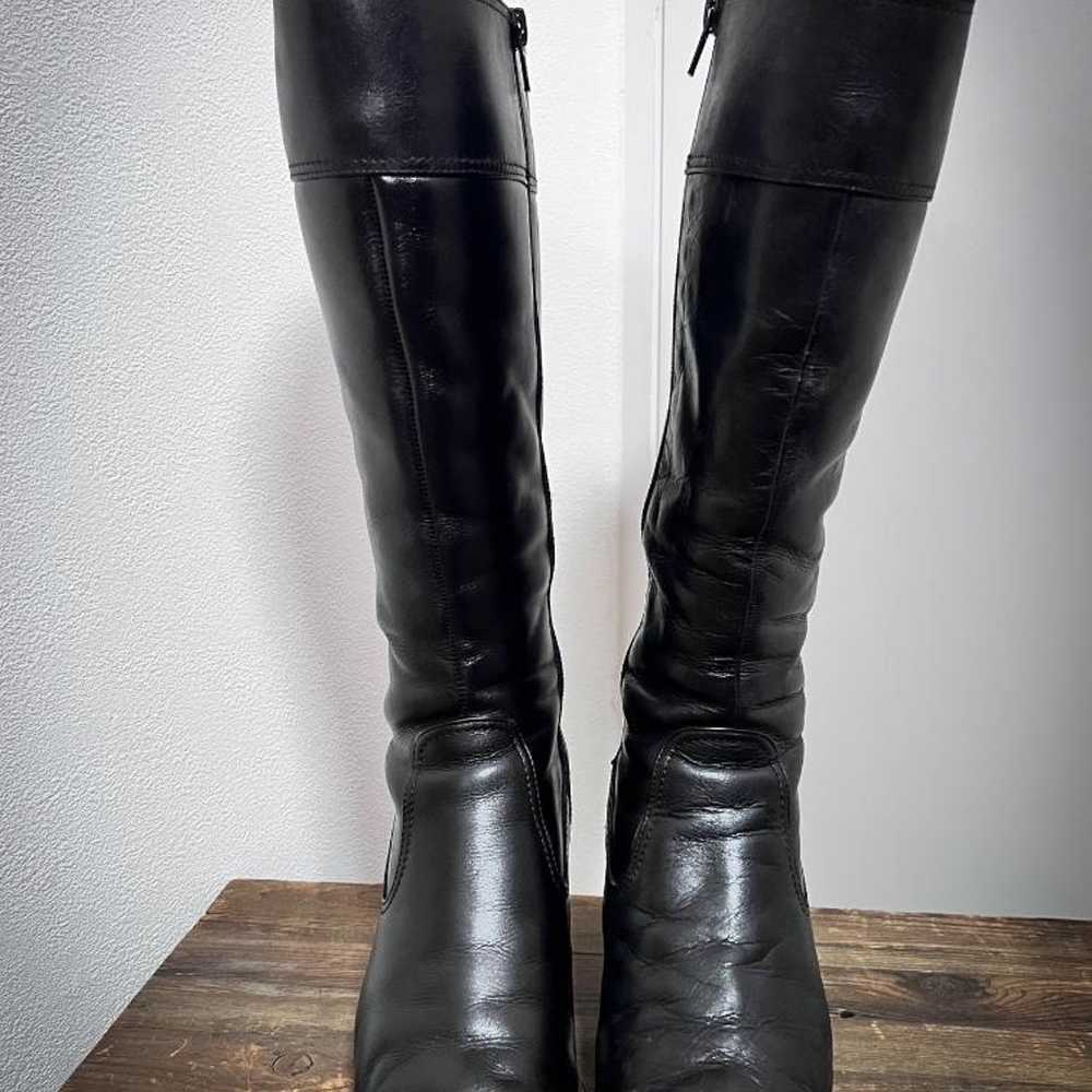 BENEBIS Long Leather Boots - Almost unused - image 1