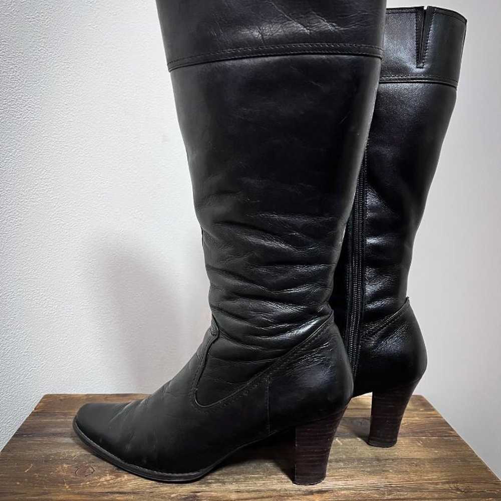 BENEBIS Long Leather Boots - Almost unused - image 3