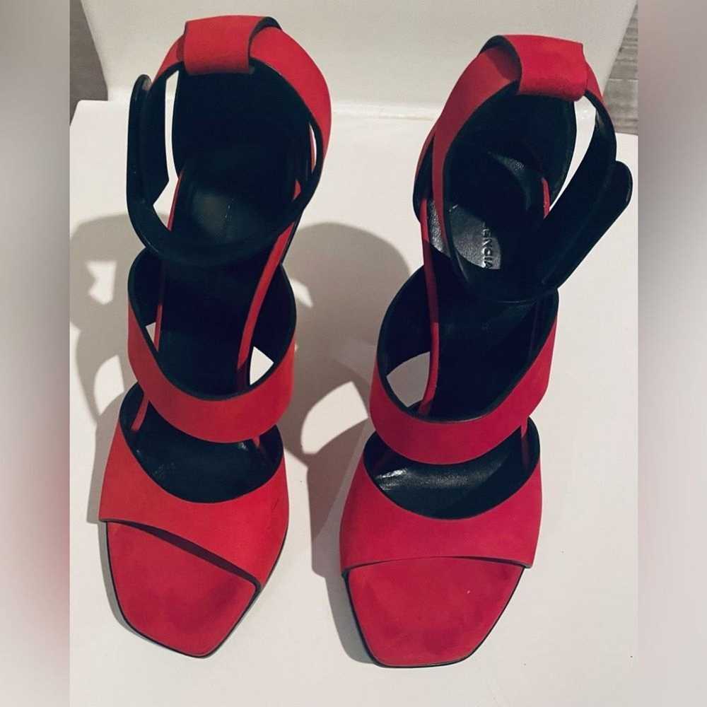 Balenciaga Balenciaga Heels - Size 7 - Red Suede … - image 10